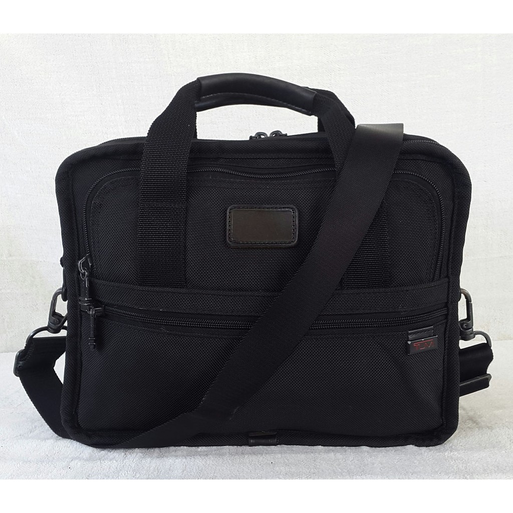 กระเป๋ามือสอง ของแท้💯 TUMI Expandable Laptop  Briefcase Ballistic Nylon Bag กระเป๋าทรงเอกสาร ใส่ Laptop สะพายข้าง