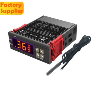 เทอร์โมสแตท เซนเซอร์ควบคุมอุณหภูมิดิจิทัล STC1000 AC 110-220…