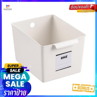 กล่องอเนกประสงค์ STACKO MILD M 25.5x19x15 ซม. สีขาวSTORAGE BOX STACKO MILD M 25.5X19X15CM WHITE