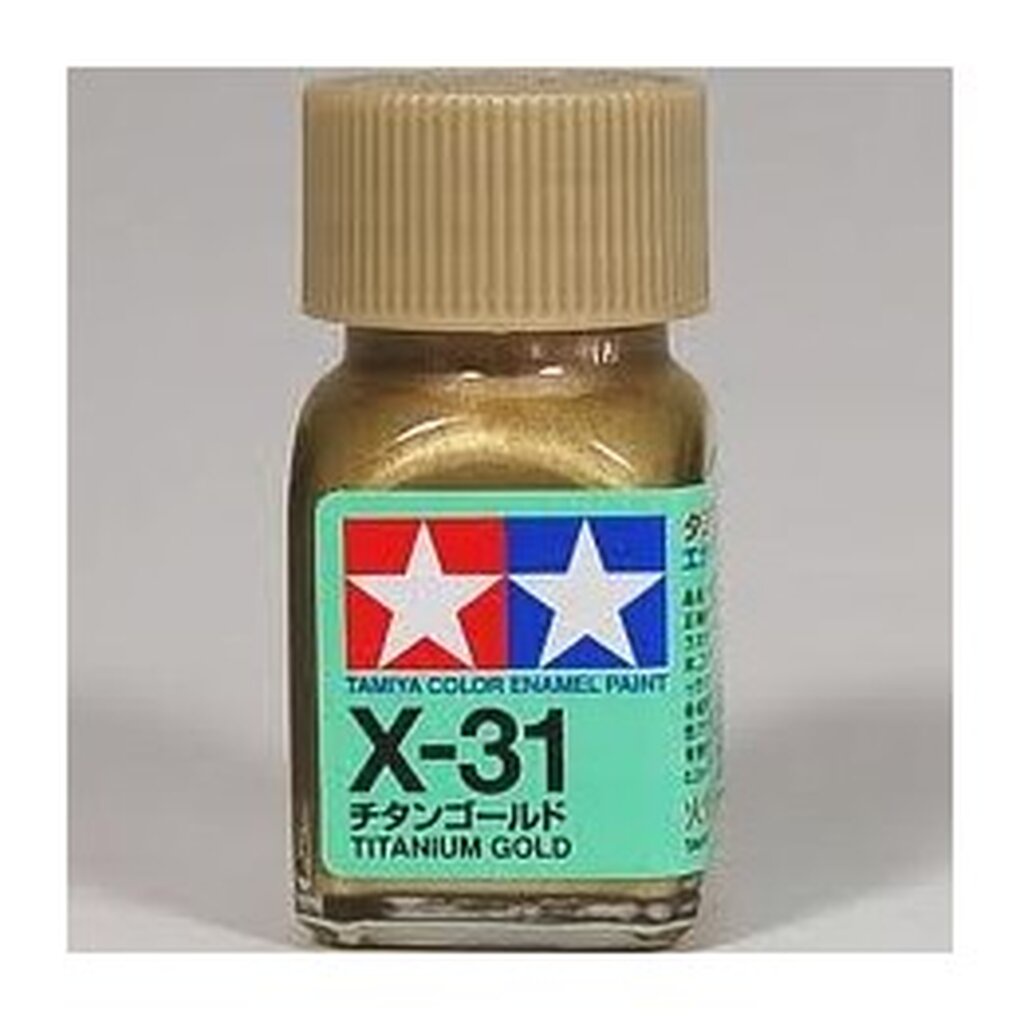 tamiya 80031 Enamel X31 titanium gold