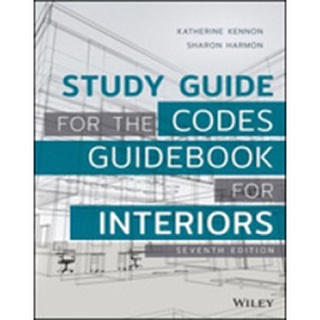 Study Guide for the Codes Guidebook for Interiors (7th Editio) หนังสือภาษาอังกฤษมือ1(New) ส่งจากไทย