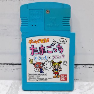 ตลับแท้ [GB] [0038] Game de Hakken!! Tamagotchi - Osutchi to Mesutchi (Japan) (DMG-AOMJ) Gameboy เกมบอย ทามาก๊อต