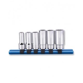 DEEN NO.DNB3M06/AH 3/8Dr. Socket Semi Deep Aluminum Holder Set 6P (6pcs/Set)