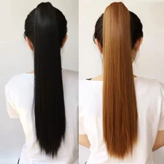 วิกผมหางม้าหนีบตรง🔥วิกผมหางม้าหนีบตรง8808.ยาว60Cmกับยาว70cmสินค้าสวยตามภาพ100%ค่ะ