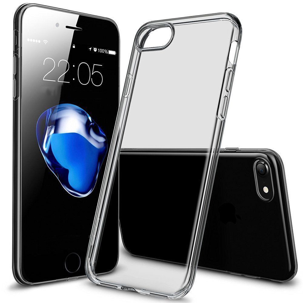 เคสโทรศัพท์มือถือซิลิโคน สีใส สำหรับ iPhone 5 5S 6 6S 7 Plus
