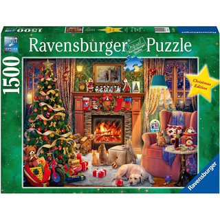 จิ๊กซอว์ Ravensburger - Christmas Eve 1500 piece  (ของแท้  มีสินค้าพร้อมส่ง)