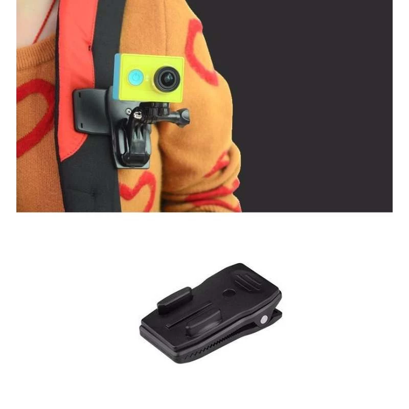 ที่หนีบหมวกเป้หมุน 360 องศา สำหรับ GoPro HERO 5 3 4 Session SJCAM SJ4000 Xiaomi Yi thumbnail 6