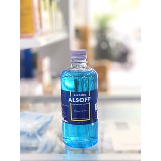 Alsoff alcohol 70% สีฟ้า 450 ml