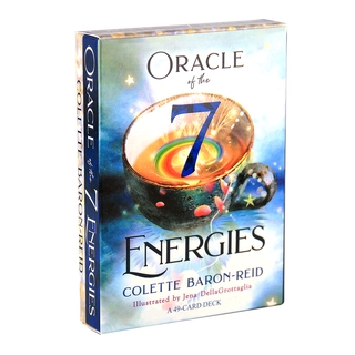 Oracle of the 7 Energies: A 49-Card Deck and PDF Guidebook Cards