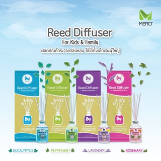 Merci ก้านไม้หอมปรับอากาศ Reed Diffuser