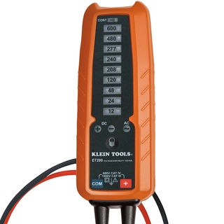 KLEIN NO.ET200 Electronic Voltage Testers AC/DC 12V-600V CAT IV 600V Factory Gear By Gear Garage