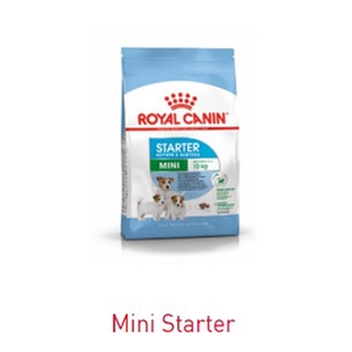 โล๊ะ (3กก.) Royal Canin Starter Mini อาหารสุนัข สูตรลูกสุนัข และแม่ให้นม  (mother baby รอยัลคานิน)