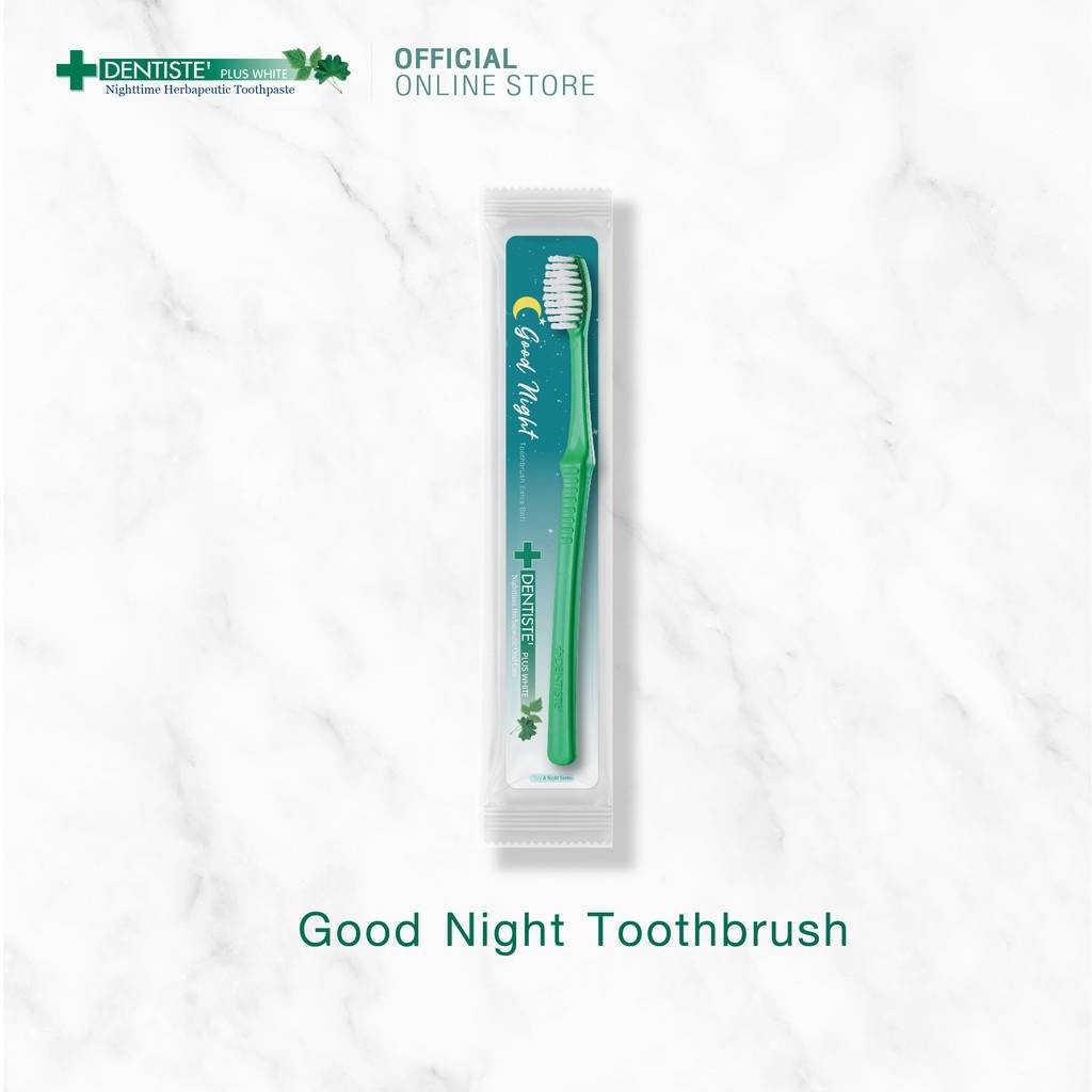 Dentiste toothbrush Good Night แปรงสีฟัน เดนทิสเต้ สูตรกลางคืน (1pcs)
