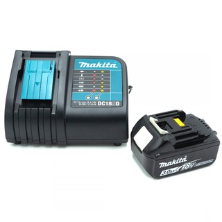 MAKITA ชุดแบตตารี่ BL1830 + แท่น DC18SD 18V 3.0ah ของแท้ลงทะ…