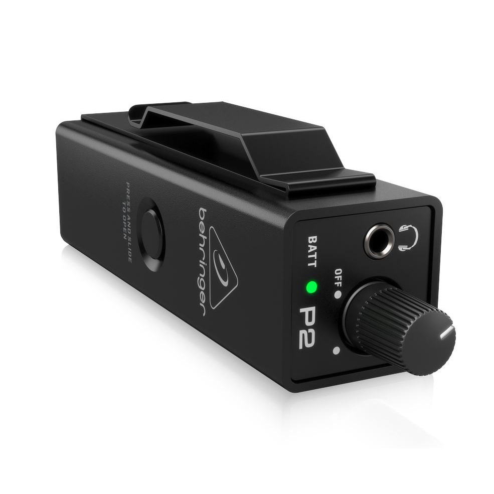 Behringer P2 *ของแท้รับประกัน 1ปี* อินเอียร์มอนิเตอร์, In-ear Monitor Beltpack, หูฟัง 3.5มม., XLR/TR