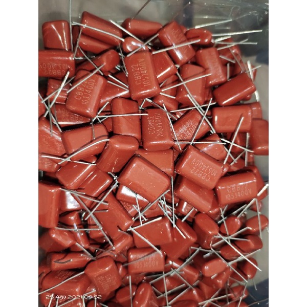 อ่อน 105j 400v 1ซม**