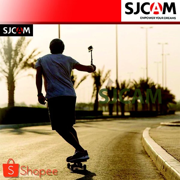 SJCAM Action Camera Selfie stick Monopod for SJCAM Accessories (Black Color) ไม้เซลฟี่ กล้องแอคชั่น กล้องติดหมวก thumbnail 4