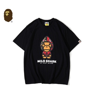 [S-5XL] 3575 Bape เสื้อยืดแขนสั้น แฟชั่นสําหรับผู้ชาย และผู้หญิง