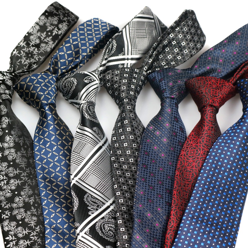 ใหม่7ซม.Mens Ties Polka Dotเนคไทดอกไม้Gravata Corbatasอย่างเป็นทางการTieสําหรับชายCravate HommeสําหรับชายคอTieงานแต่งงานธุรกิจ
