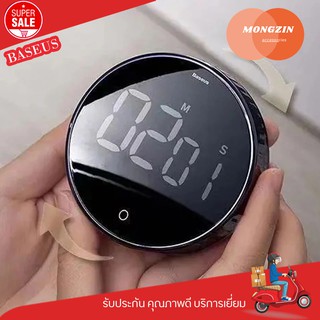 🔥สินค้าพร้อมส่ง🔥Baseus Digital Timer เครื่อจับเวลา ตั้งเวลา นับเวลาถอยหลัง Countdown Kitchen Timer Countdown Alarm