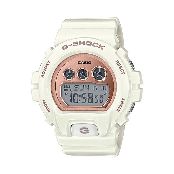 นาฬิกา Casio G-Shock มินิ S-Series GMD-S6900MC series รุ่น GMD-S6900MC-7 (สีขาวพิ้งค์โกลด์) ของแท้ รับประกัน1ปี