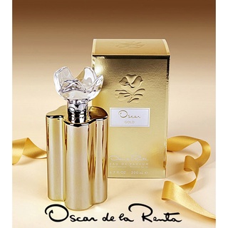 Oscar Gold by Oscar de la Renta Eau De Parfum Limited Edition 200 ml. ( กล่องซีล ).