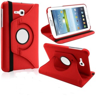 เคส Samsung Tab 3 7" Lite/Tab V  T110 T111 T116 Case 360 Style -Red