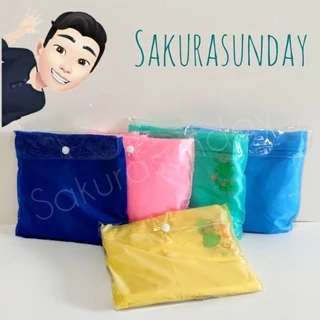 [พร้อมส่ง] เสื้อกันฝนเด็ก doctor เนื้อหนา มีกระดุม