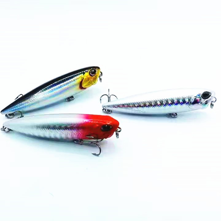 1 ชิ้นเหมือนจริงญี่ปุ่น Duo ดินสอตกปลา Lure Swimbait Toda Gua 6.5 ซม.6g ตกปลาปลา Lure ลอย Wobbler
