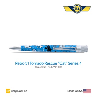 Retro 51 Tornado  Rescue "Cat" Series 4 Ballpoint Pen - ปากกาลูกลื่นเรโทร 51 ทอร์นาโด