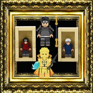 ของเล่นตัวต่อฟิกเกอร์ Uzumaki Rebirth Ninjutsu Coffin ขนาดเล็ก สําหรับเด็ก