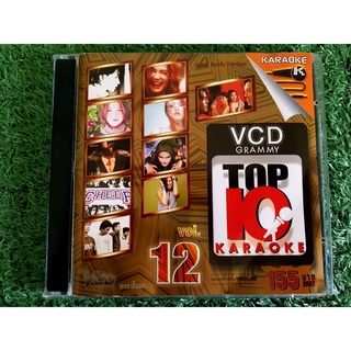 VCD แผ่นเพลง Grammy Top 10 Karaoke Vol.12 Cheer , นาตาลี , วงกะลา