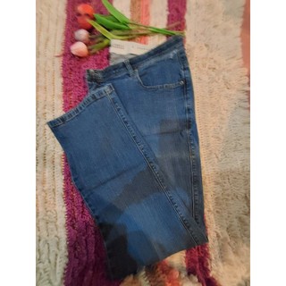 👖กางเกงยีนส์oversize  size 38-39 Lee comfort waistband