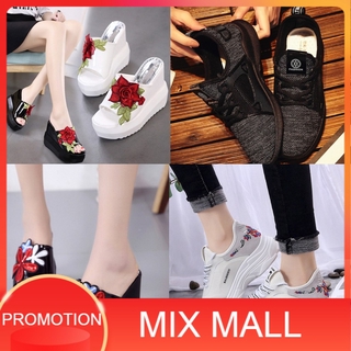 (ลดล้างสต็อก) รองเท้าแฟชั่น รองเท้าบูท  Sport Casual Women Sneakers Women Shoes Running Shoes