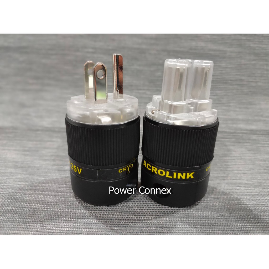 ล็อตใหม่ ราคาใหม่ เกรดท็อป ถูกที่สุด ปลั๊กหัวท้าย Acrolink