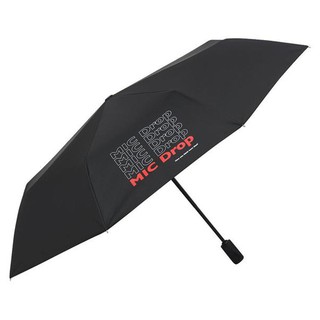 BTS LIGHTWEIGHT AUTO MIC Drop UMBRELLA (BLACK)