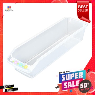 ถาดพลาสติกเหลี่ยม3.6"แคบลายดอกไม้ K-182PLASTIC BOX K-182 3.6" CLEAR