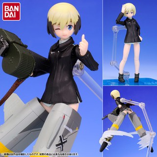 Model Figma งานแท้ Original ฟิกม่า Bandai Strike Witches สงครามเวหา กกน ลอยฟ้า สู้ตาย Erica Hartmann เอริคา ฮาร์ทมันน์