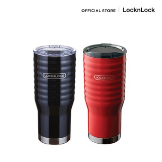 LocknLock กระบอกน้ำเก็บความร้อน-เย็น Wave Tumbler 500มล. รุ่น LHC4147