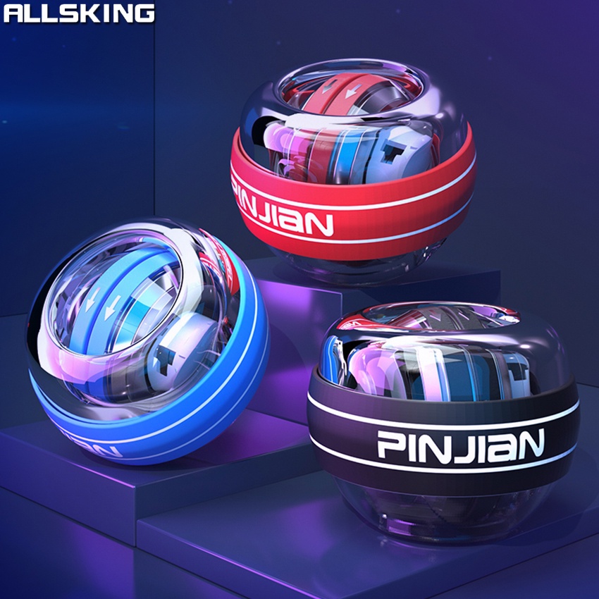 Allsking ลูกบอลออกกำกาย บอลไกโร พาวเวอร์บอล Wrist GYRO Force Ball ลูกบอลบริหารข้อมือ power ball เครื่องออกกำลังกาย