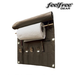 [NEW ARRIVAL] FEELFREE CUTLERY STORAGE BAG กระเป๋าเครื่องครัวผ้ากันน้ำ FEELFREE  สำหรับแคมป์ปิ้ง