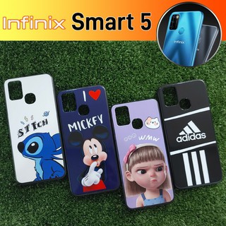 เคส ขอบยาง TPU 3D Pattern Case  ลายการ์ตูน  สำหรับ Infinix Smart 5