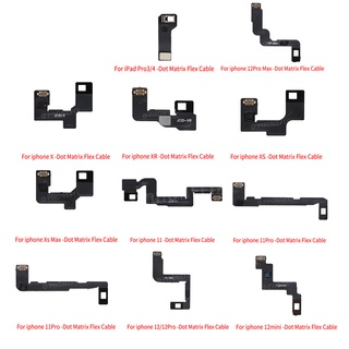 Jc สายแพร IC สําหรับ X XR XS Max 11 11Pro 11ProMax 12 13 Pro Max Mini Dot Projector Read Write Dot Matrix Face ID พร้อมบอร์ดตรวจจับ JC Pro1000s