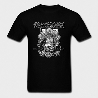 T-shirt  ขายดี เสื้อยืด พิมพ์ลาย SKITSYSTEM Pestens Tid OIcbgp82CImddc33 สไตล์คลาสสิกS-5XL