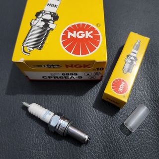 Putih หัวเทียน NGK CPR6 CPR6EA-9 Beat Vario Supra X 125 Satria FU Jupiter Mx สีขาว