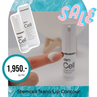 Stem cell nanofiller lip contour MESOESTETIC