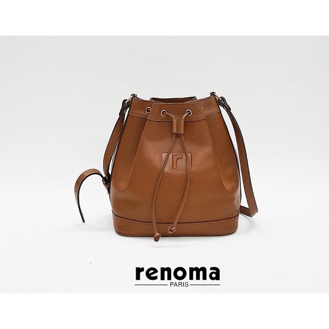 Bucket Bag (Renoma Paris) หนังแท้ สีสวย ไม่มีตำหนิ