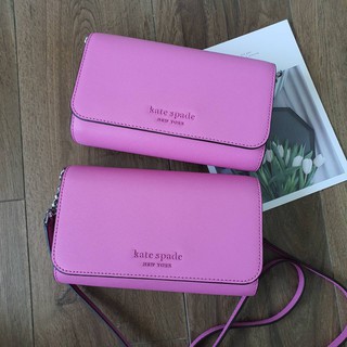 Kate Spade Small Flap Crossbody Style#WLRU5890 Brightpeony