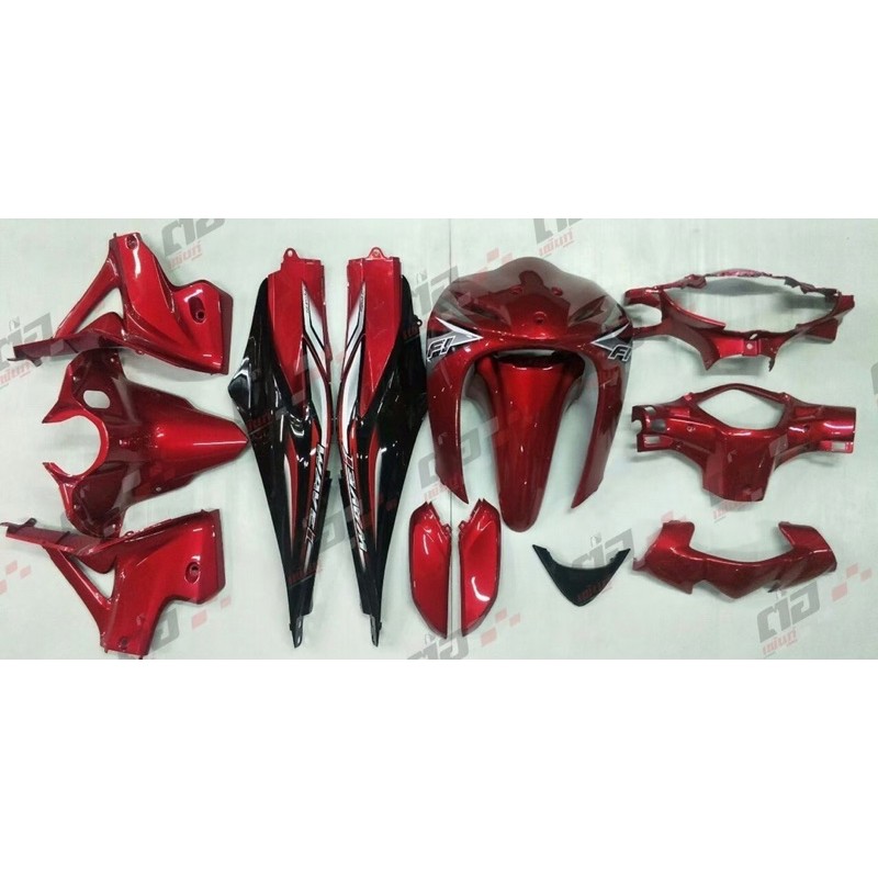 แถมน็อตทั้งคัน ชุดสีwave110i เฟรม110 แฟริ่งwave110i เฟรมเวฟ110i ชุดสีเวฟ110i wave110i(2012-2018) สีแ