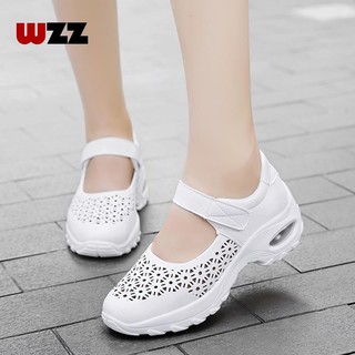 WZZ Nurse shoes Women casual white